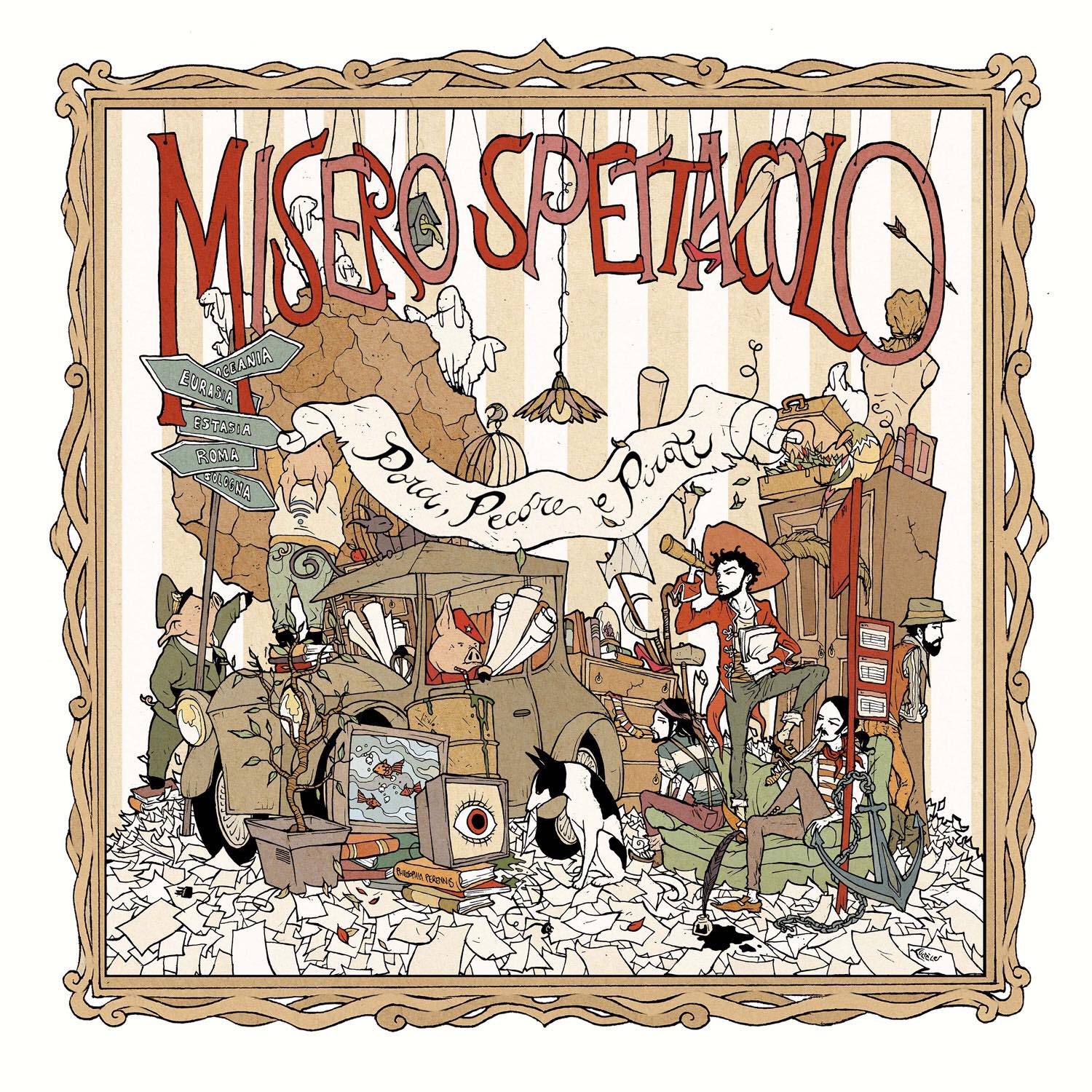 Misero Spettacolo cover album